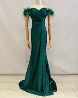 Satin mermaid dress R1879