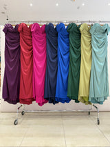 Vestido largo Tg F86001