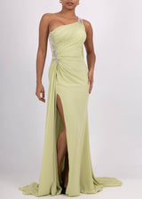Vestido largo F86009