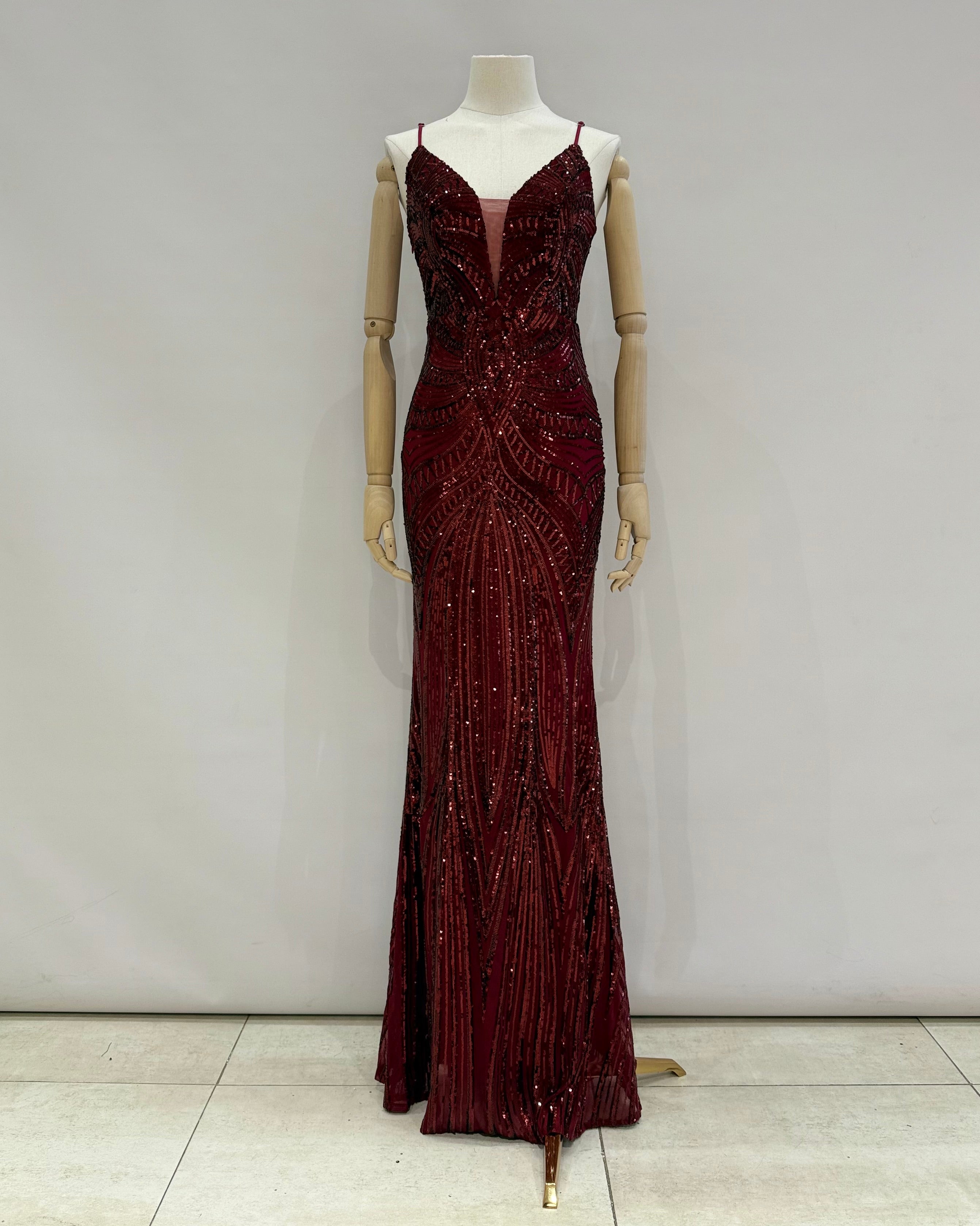 Vestido lentejuelas 19330