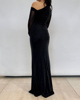 Vestido manga larga 23313
