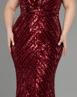 Vestido sirena GP411TG-1