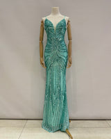 Vestido lentejuelas 19330