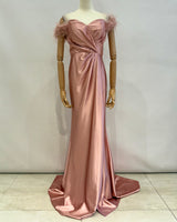 Satin mermaid dress R1879