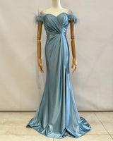 Satin mermaid dress R1879