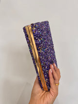 Clutch/bolsos piedras doble cara BR4066