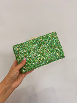 Clutch/bolsos piedras doble cara BR4066