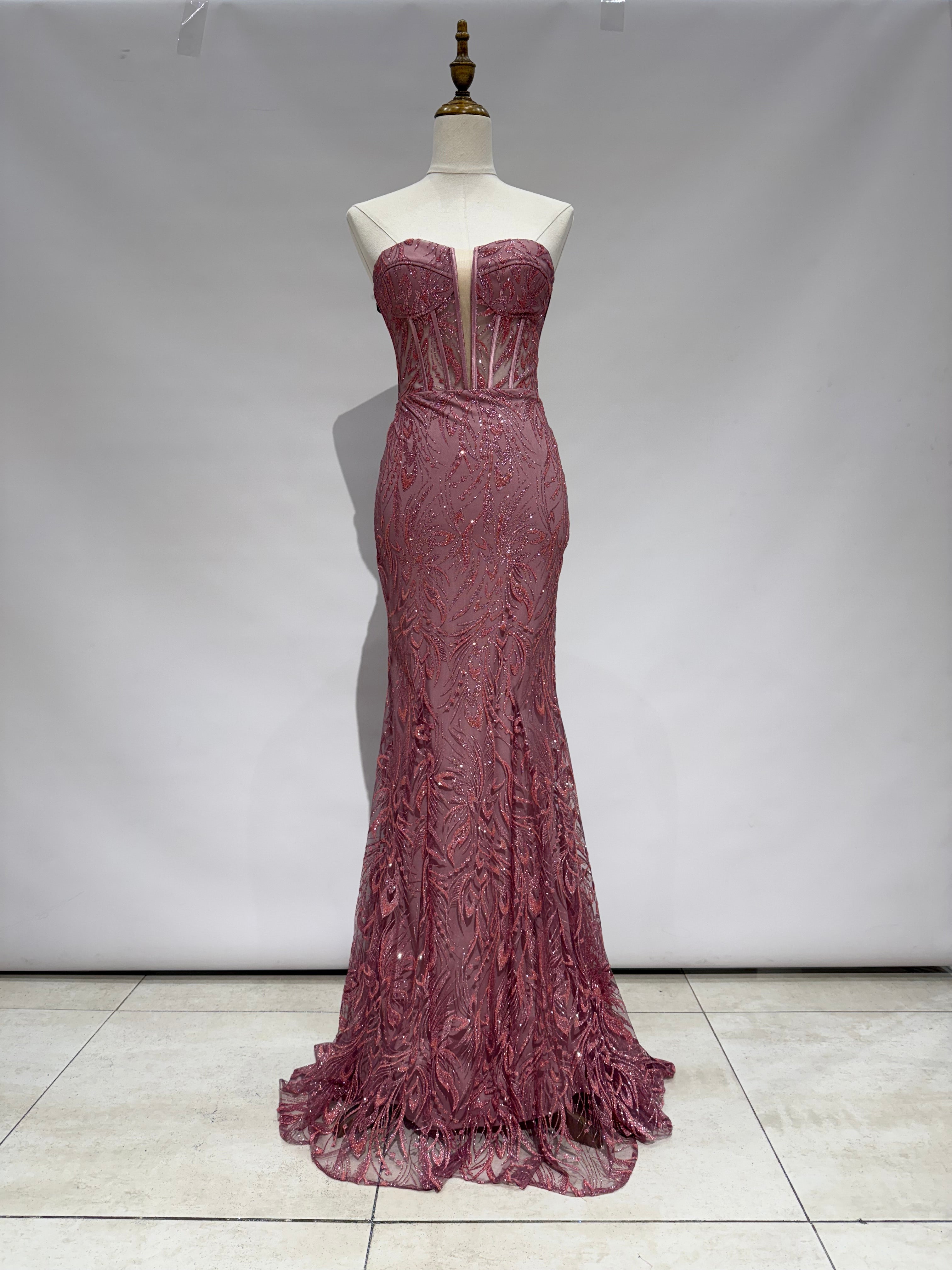 Vestido de purpurina PL2313