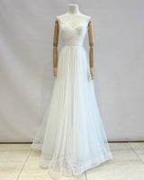 Vestido largo tull 9210