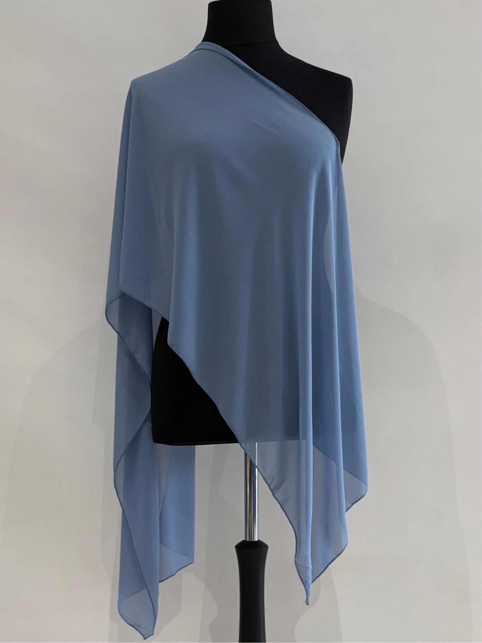 Basic chiffon shawl 45x100cm