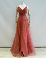 Vestido largo tull 9210