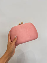 Clutch/bolsos en antelina CV1A048