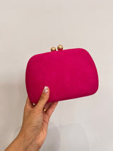 Clutch/bolsos en antelina CV1A048
