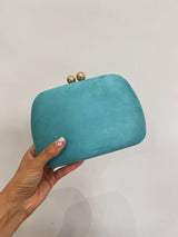 Clutch/bolsos en antelina CV1A048