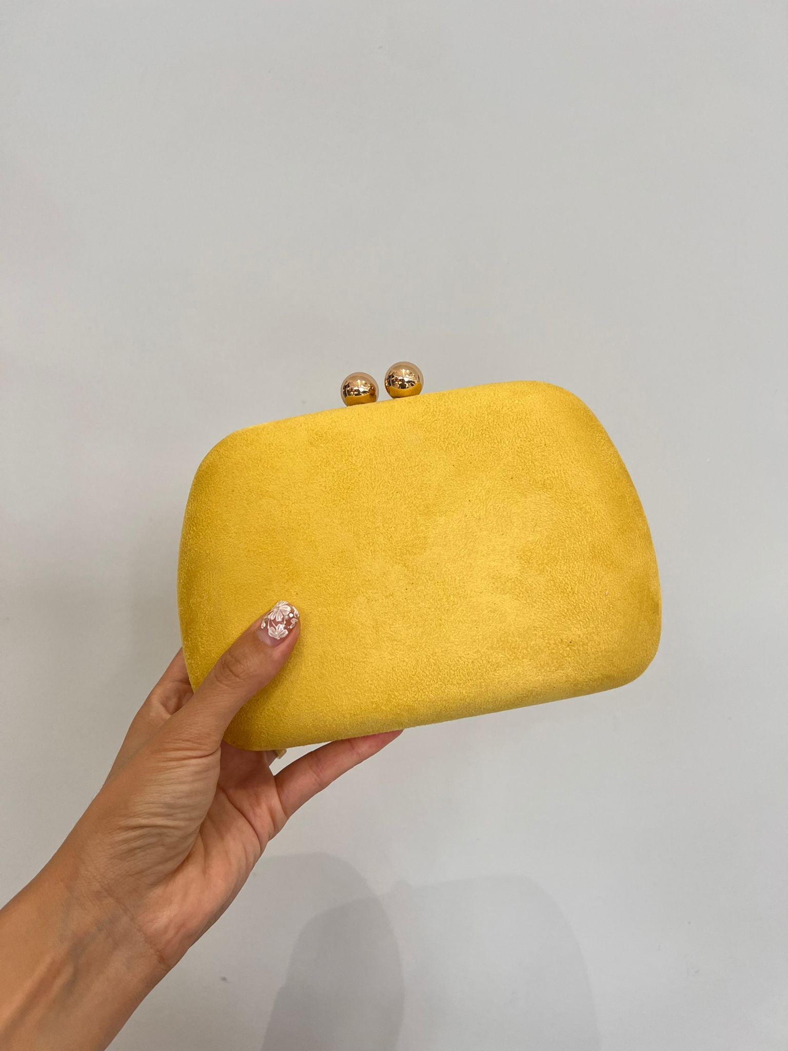 Clutch/bolsos en antelina CV1A048