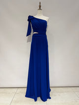 Vestido largo gasa 22393