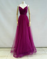Vestido largo tull 9210