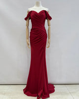 Vestido largo F8085