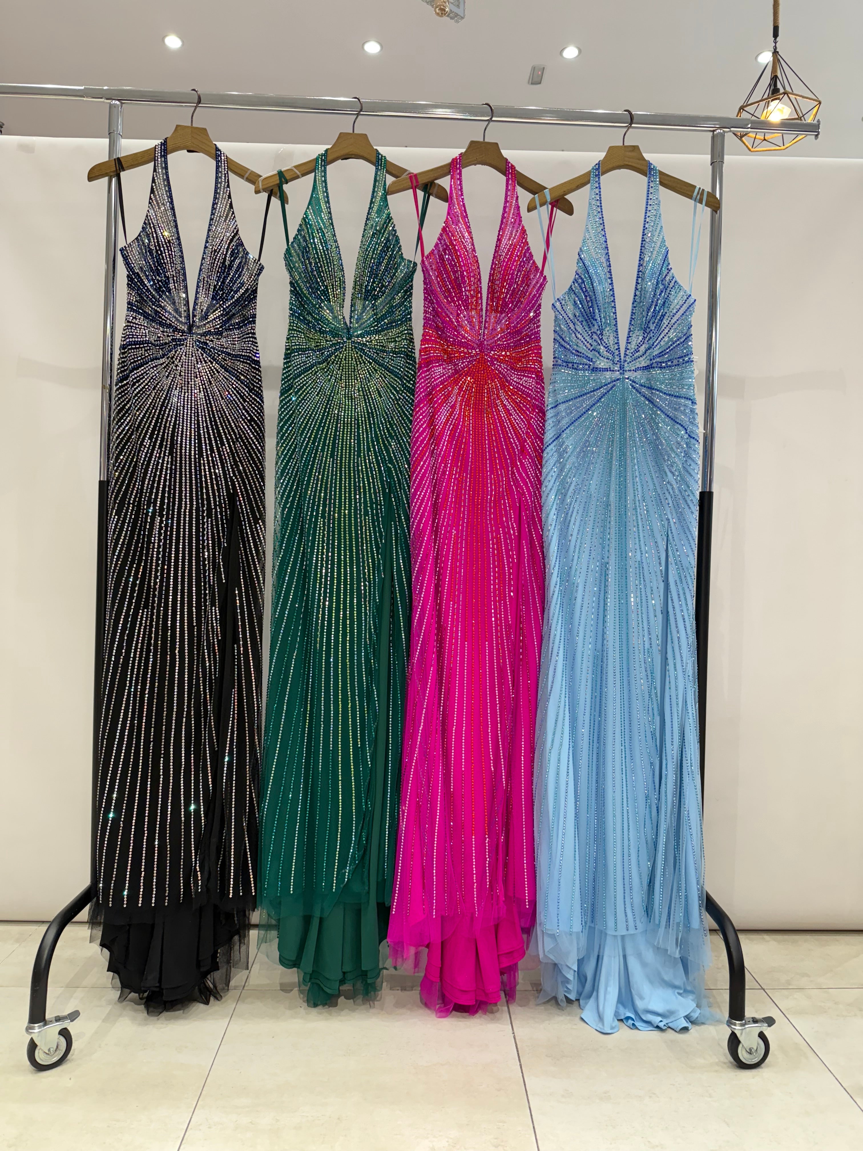 Vestido de pedreria 866015