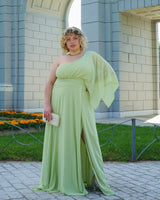 Vestido asimetrico 2590-1 Tg