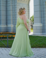 Vestido asimetrico 2590-1 Tg