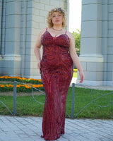 Vestido lentejuelas 19330
