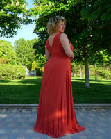 Vestido largo R1508 TG