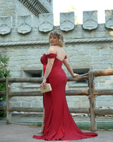 Vestido largo F8085-1
