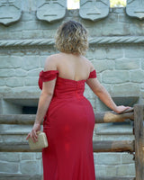 Vestido largo F8085-1