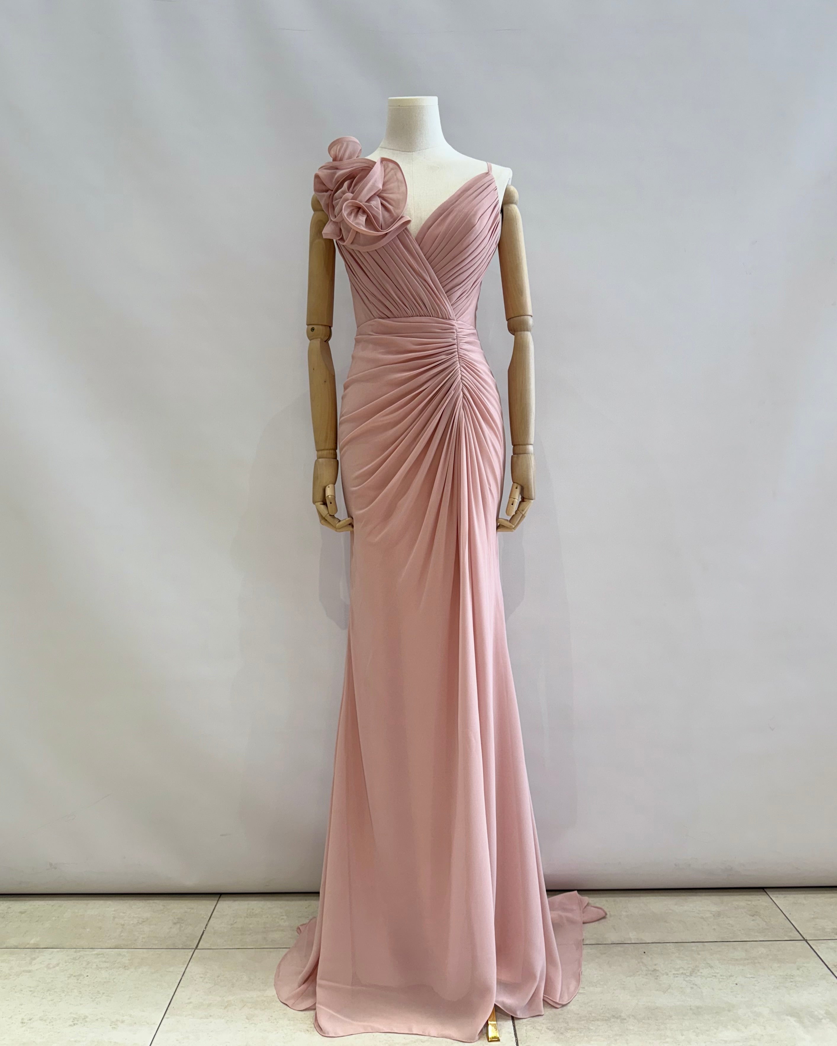 Vestido largo F86007