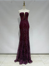 Vestido de purpurina PL2313