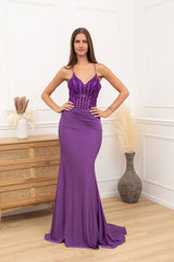 Vestido largo F8084-1 Tg