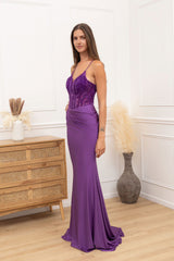 Vestido largo F8084-1 Tg