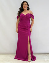 Vestido largo Tg F86001
