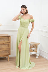 Vestido largo F86008