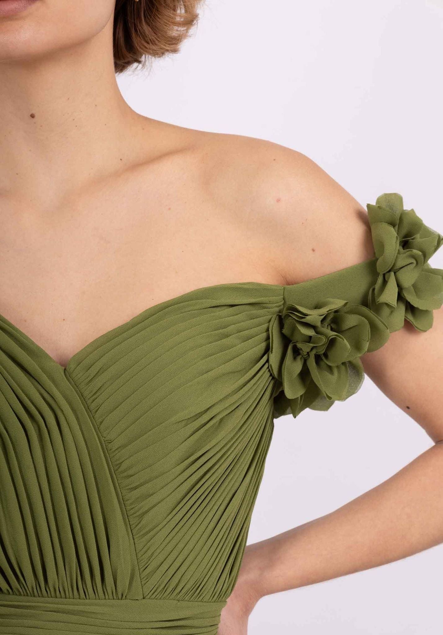 Vestido largo F86008