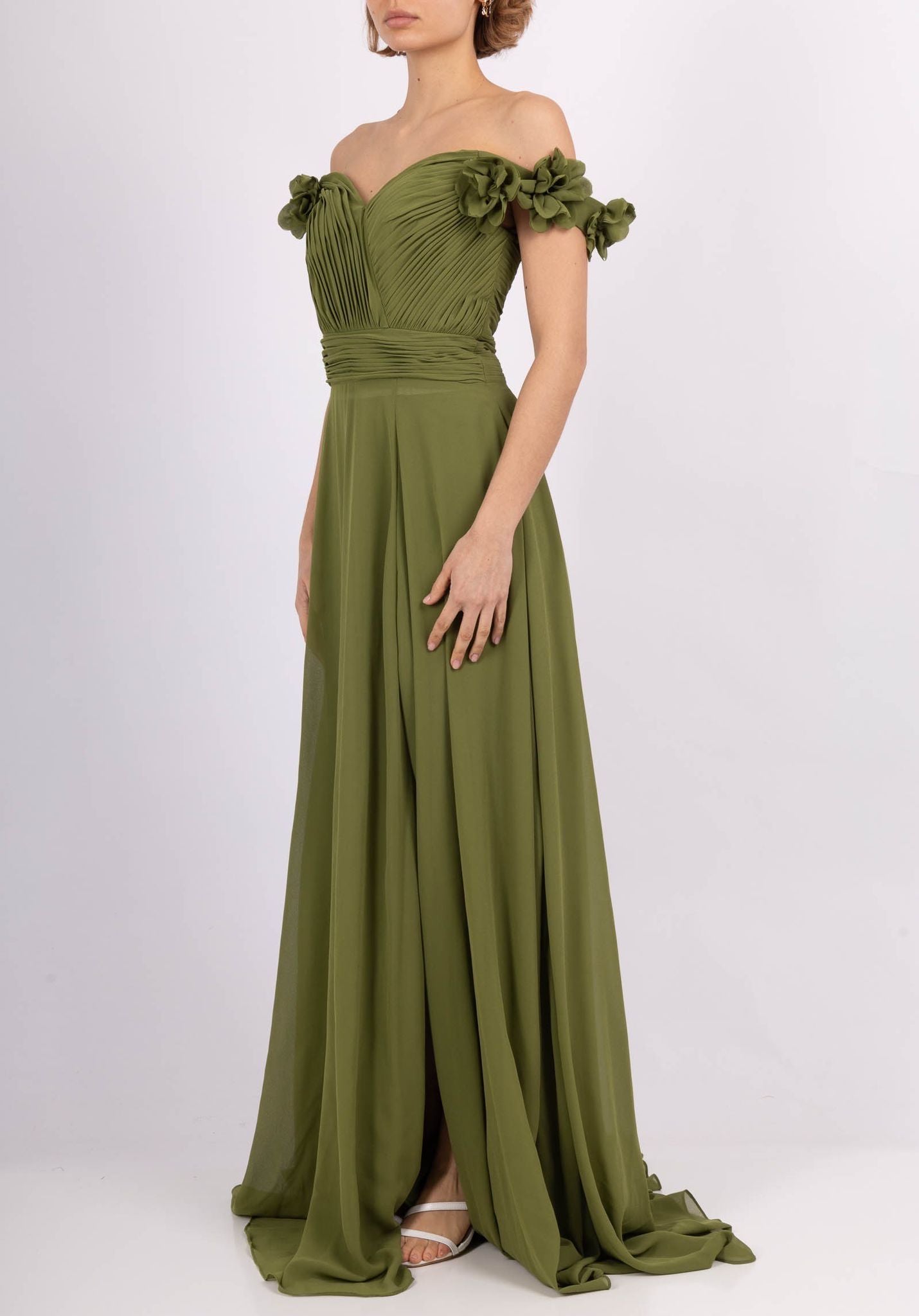 Vestido largo F86008