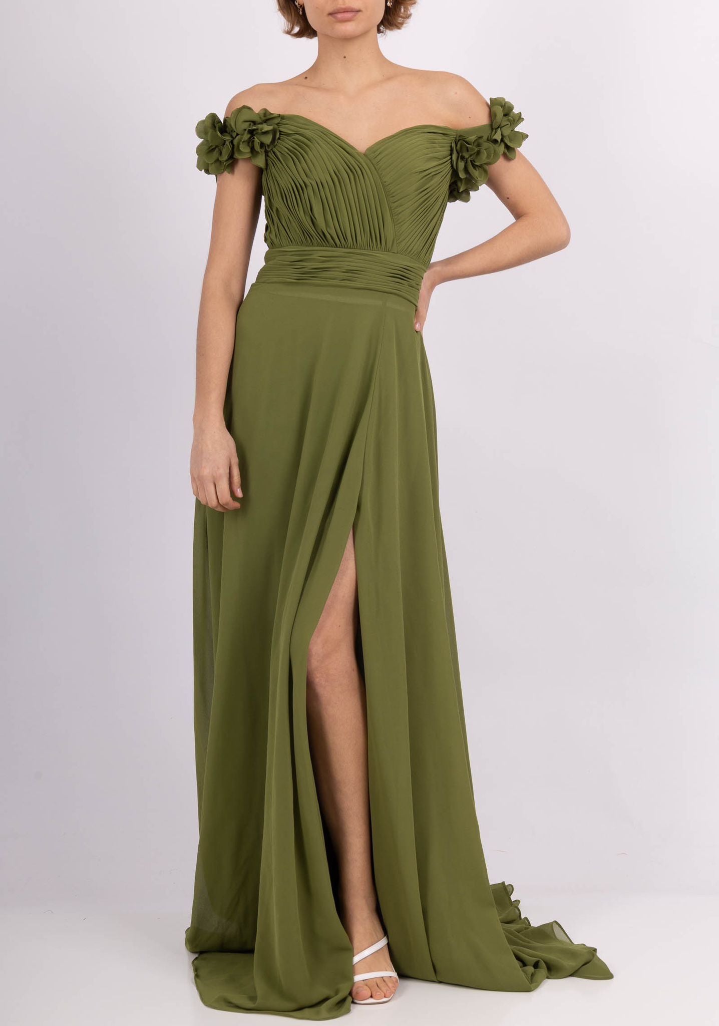 Vestido largo F86008