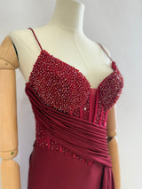 Vestido largo F86020