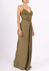 Vestido largo F86020
