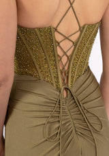 Vestido largo F86020