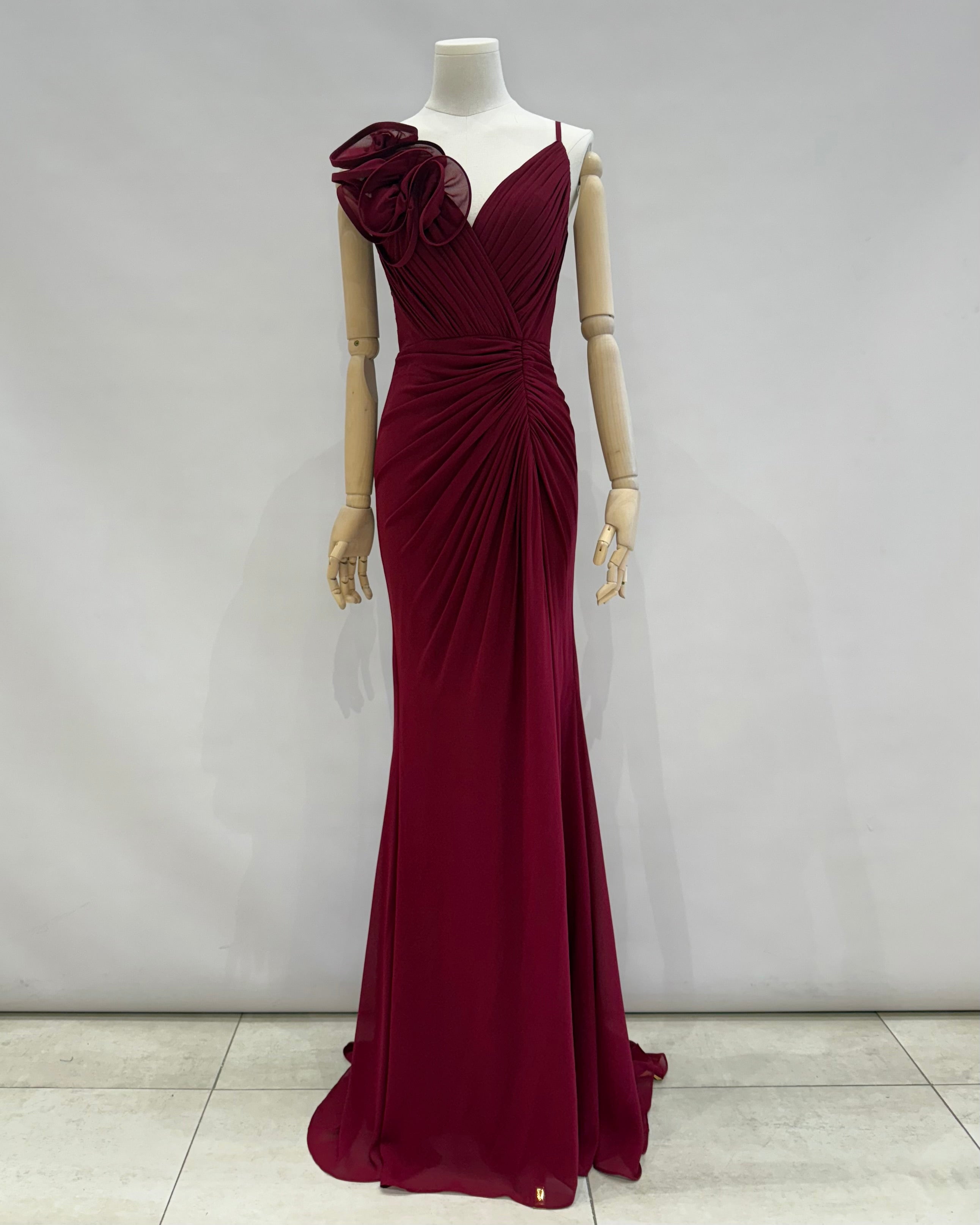 Vestido largo F86007