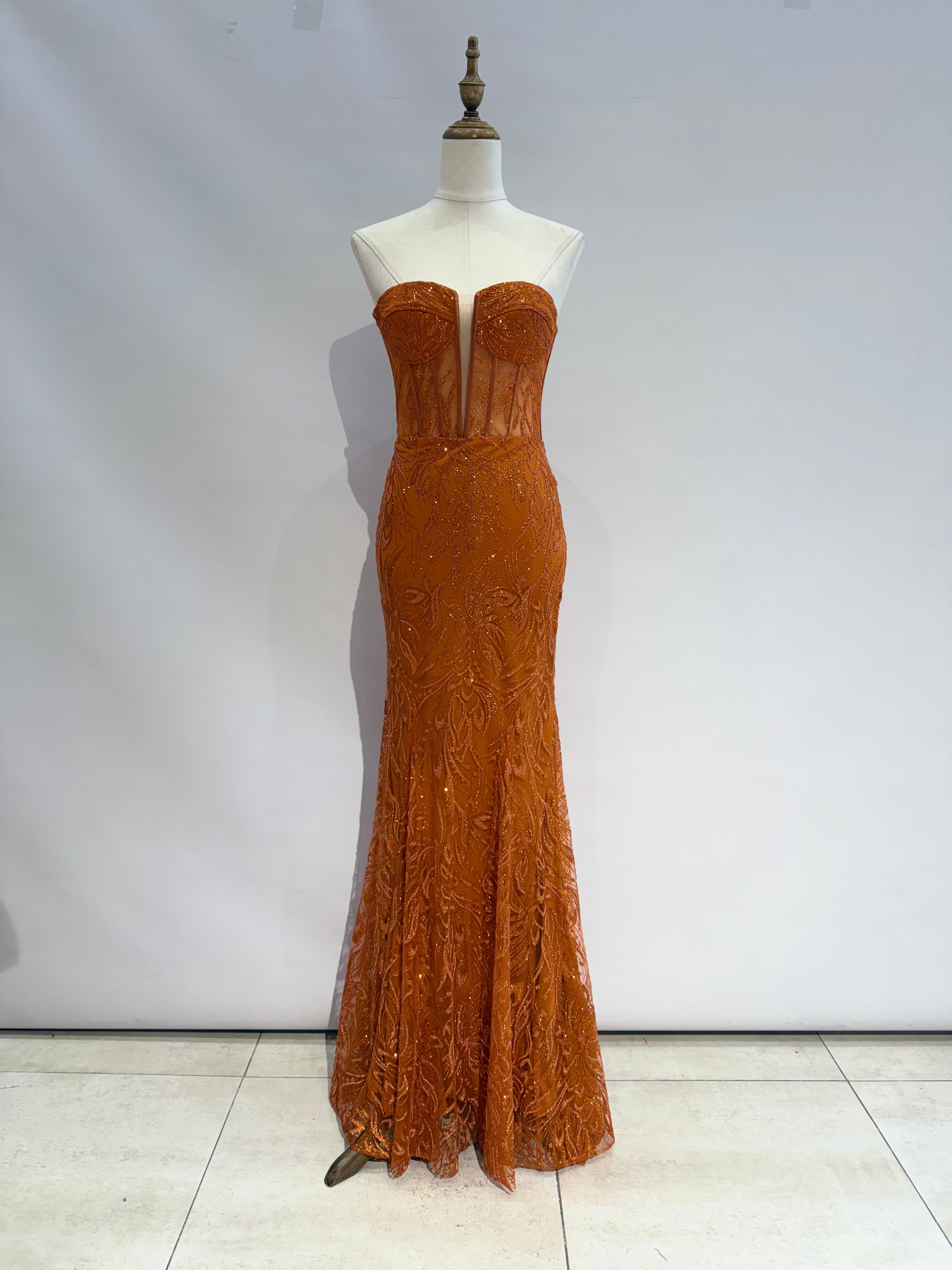 Vestido de purpurina PL2313