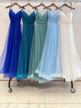 Vestido largo tull 9210