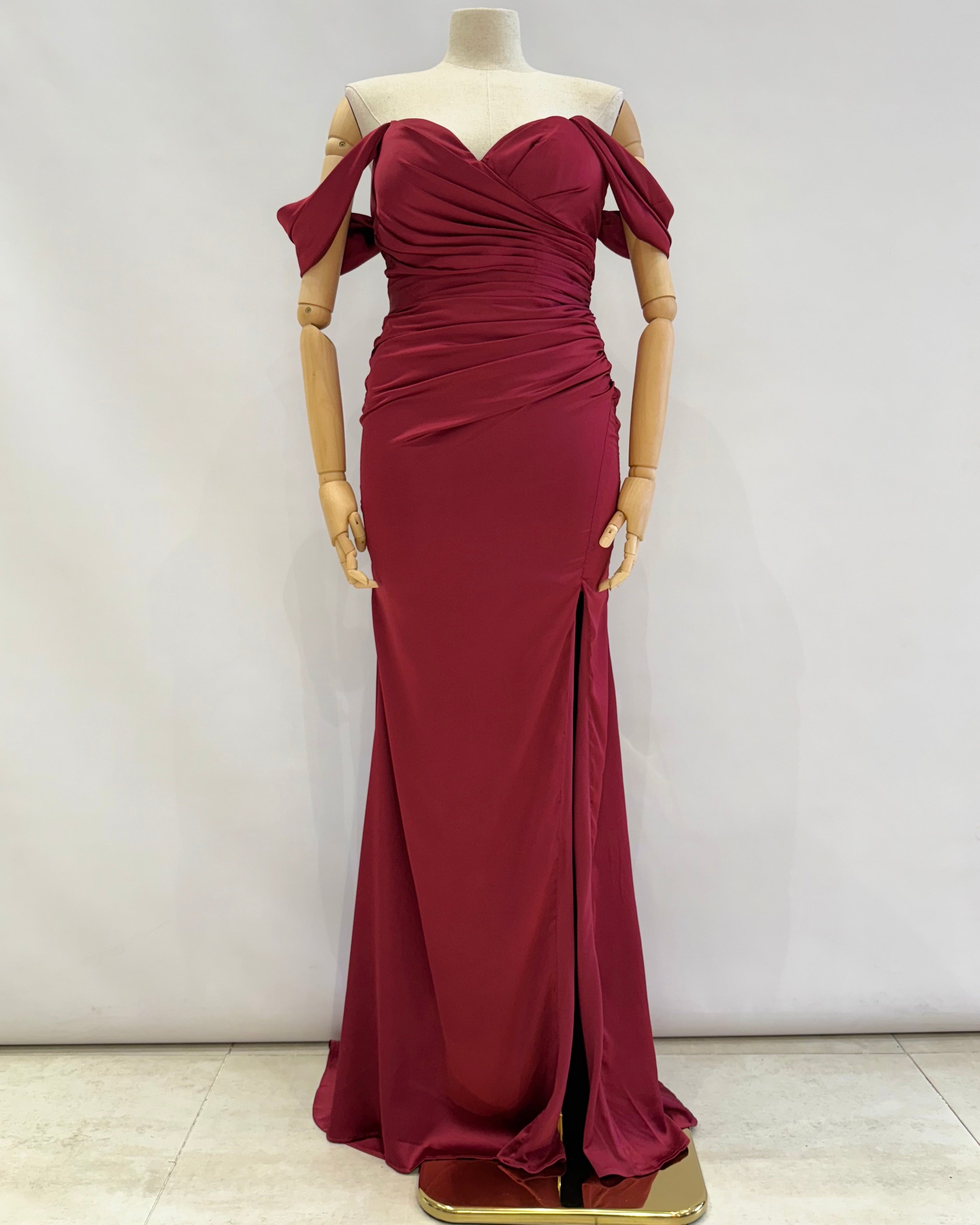 Vestido largo Tg F86001