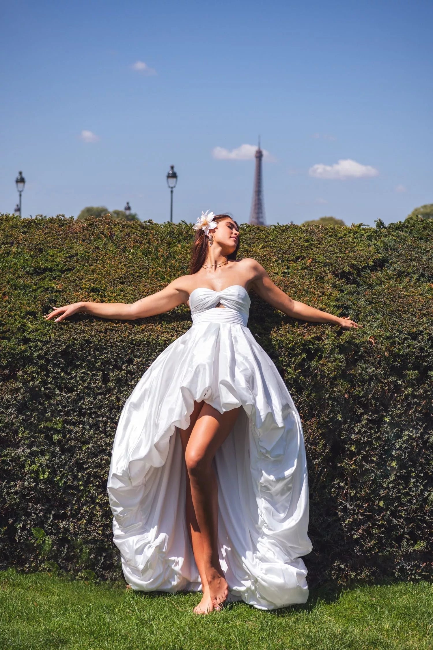 Vestido asimetrico GP583