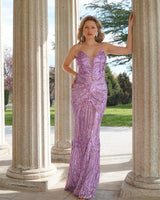 Vestido lentejuelas 19330