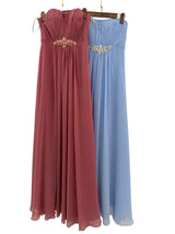 Long strapless dress H15057