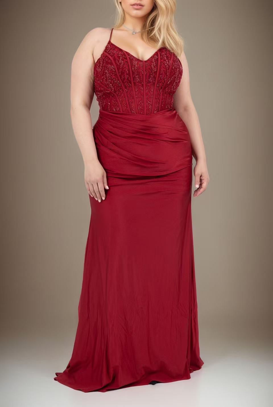 Vestido largo F8084-1 Tg