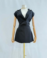 Falda short traje 3644